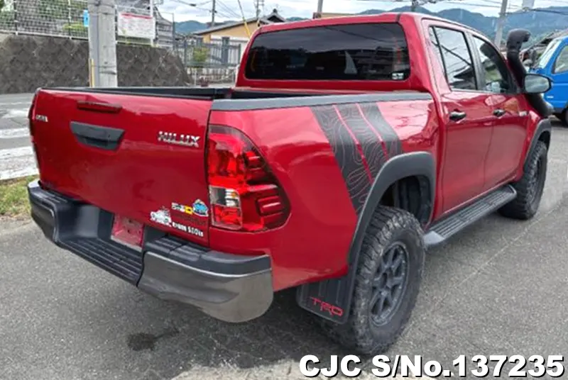 Toyota Hilux in Red for Sale Image 1