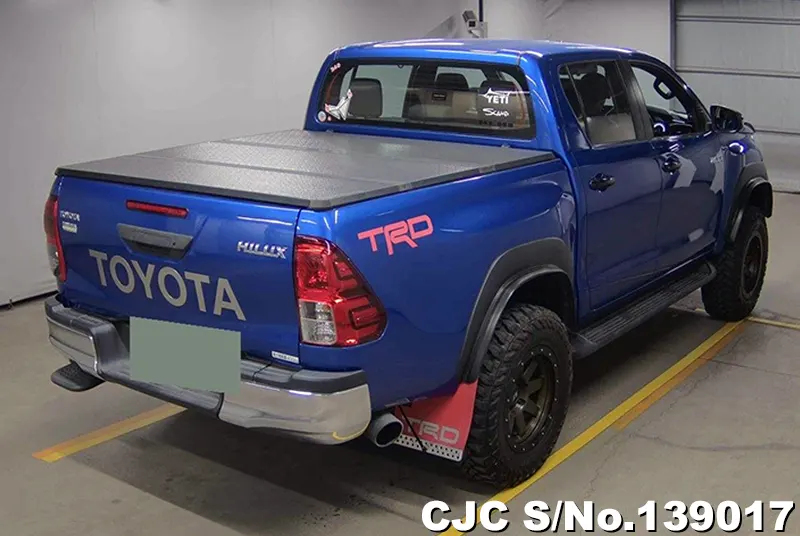 Toyota Hilux in Blue for Sale Image 2